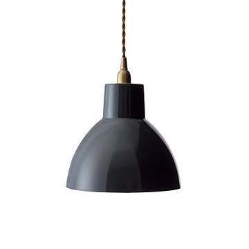 HERMOSA ハモサ OWL LAMP オウルランプ EN-023 琺瑯製ペンダントライト 照明 ゴールドソケット