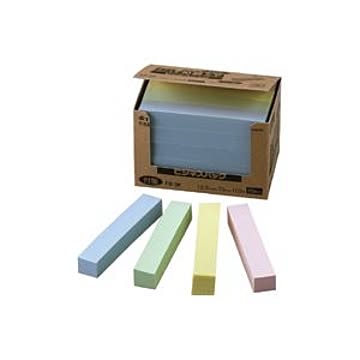 （まとめ） ニチバン ポイントメモ(R) ビジネスパック ふせんタイプ FB-3K 黄 青 桃 緑 20個入 【×5セット】