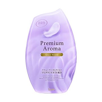 （まとめ）エステー お部屋の消臭力 PremiumAroma グレイスボーテ 400ml 1セット（3個）【×5セット】