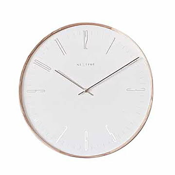 NEXTIME ネクスタイム Thin M シン エム NXT-J008 NXT-J009 掛時計 掛け時計 ウォールクロック スイープムーブメント スイープセコンド 音がしない 壁掛け時計