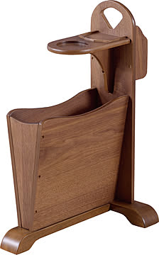 トムテ サイドテーブル W45×D30.5×H60 ブラウン