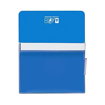 コクヨ マグネットポケット A4300×240mm 青 マク-500NB 1セット（6個）
