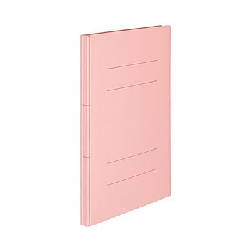 （まとめ）TANOSEE 背幅伸縮フラットファイルA4タテ 1000枚収容 背幅18~118mm ピンク 1冊 【×30セット】