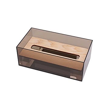【BRID】ACRYLIC & WOOD TISSUE CASE