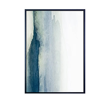 ART abstract Sea アートポスター（フレーム付き） m12945