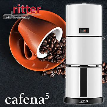 ritter リッター コーヒーマシン「cafena5」カフェーナ5 ドイツ製 コーヒーメーカー 最大8カップ スタイリッシュデザイン