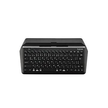 エレコム スタンド付キーボード（BT） TK-DCP01BK