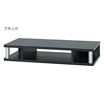 朝日木材加工 AS-60CT テレビ台 完成品 幅590x奥行290x高さ105mm ブラック