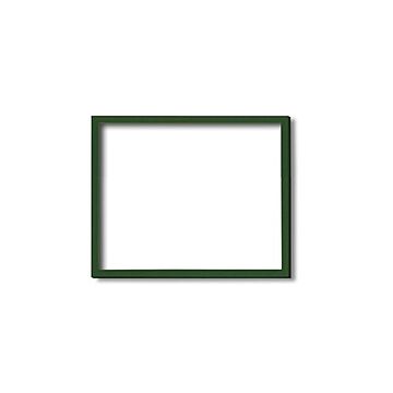 【木製額】色あせを防ぐUVカットアクリル ■デッサン額 八ツ切サイズ（303×242mm）グリーン（緑）壁掛けひも付き 化粧箱入り