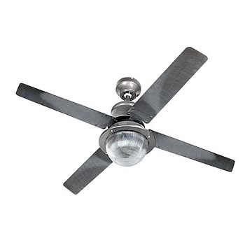 HERMOSA ハモサ VINICE CEILINGFAN ヴェニスシーリングファン CF42-DC003 ～14畳向け 4枚羽 DCモーター リモコン付 天井傾斜16度まで 40W×2灯 補助照明付