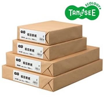 TANOSEE 板目表紙 A4 100枚入