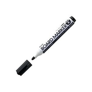 （まとめ）プラス ボードマーカー MARKER-BK ブラック【×40セット】