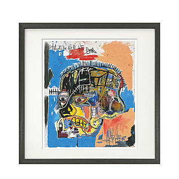 美工社 アートフレーム Jean-Michel Basquiat Untitled Skull 1981