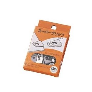 （まとめ） オート スーパークリップ SC400シルバ- 1箱（50発） 【×15セット】