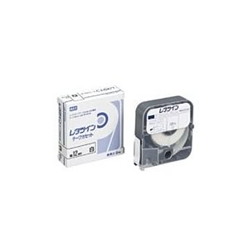 (業務用60セット) マックス レタツインテープ LM-TP312W 白 12mm×12m