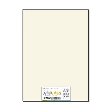 (まとめ) 長門屋商店 OAマルチケント紙 美彩紙A3 自然色 ナ-984 1パック（50枚）  【×10セット】