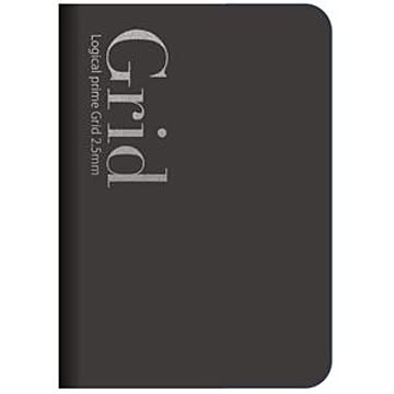 （まとめ） ロジカルプライムノート グリッド2.5 B6／2.5mm方眼／120枚 NB601-14【×5セット】