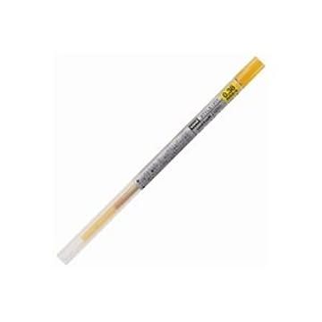 (業務用30セット) 三菱鉛筆 ボールペン替え芯/リフィル 【0.38mm】 ゲルインク UMR10938.69 ゴールデン黄