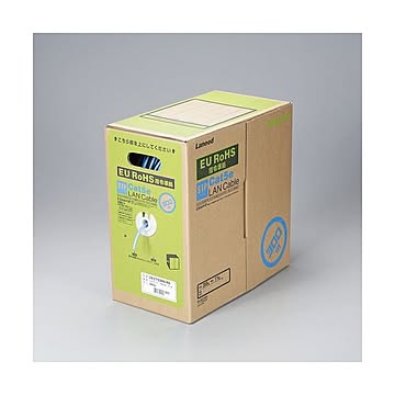 エレコム EU RoHS指令準拠LANケーブルCat5e 単線 STP ブルー 300m LD-CTS300/RS 1巻