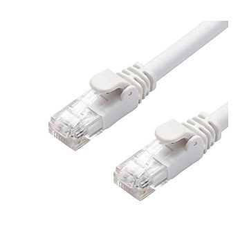 （まとめ） エレコム LANケーブル／CAT6A／スタンダード／5m／ホワイト LD-GPA／WH5 ×5セット
