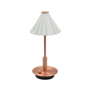 ORIGAMI LAMPポータブル コッパー ホワイト  テーブルランプ おしゃれ 充電式 LED 北欧 コッパー レトロ テーブルライト かわいい 卓上ライト