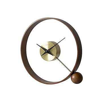 NEXTIME ネクスタイム Orbit オービット (置時計/スイープムーブメント) NXT-J045/NXT-J046 置き時計 テーブルクロック デスククロック スイープセコンド