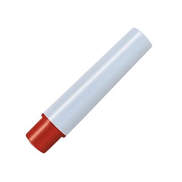 (まとめ) ゼブラ 油性マーカー マッキーケア極細 つめ替え用インクカートリッジ 赤 RYYTS5-R 1パック(2本)  【×100セット】