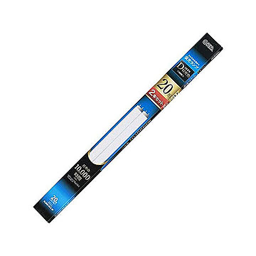 直管蛍光ランプ グロースタータ形 20形 昼光色 2本セット オーム FL20SSEX-D2P 管理No. 4971275645028