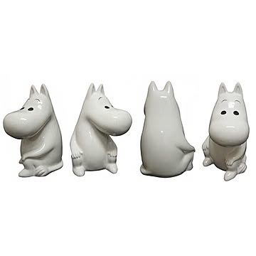 ムーミンMoomin 陶製ガーデンフィギュア ムーミン リトルミイ ニョロニョロ サンファーム