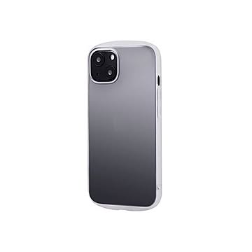 LEPLUS iPhone 13 耐衝撃マットハイブリッドケース「Frosty」 フロストホワイト LP-IM21PLFWH