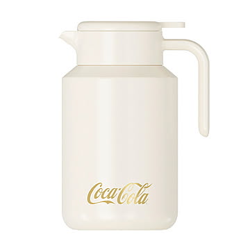 コカ･コーラ ステンレスポット 1.6L ホワイト 
