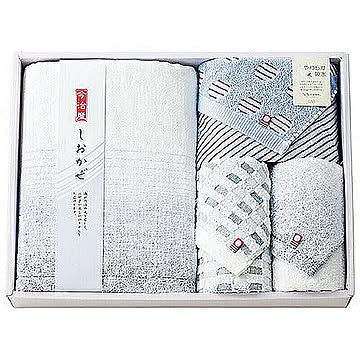 しおかぜ 今治製タオルセット 9140-014