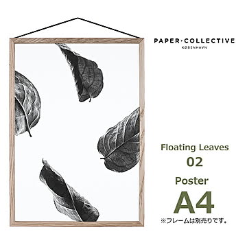 Floating Leaves 02 (中) A4 ポスター 8117