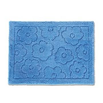 サニー 15個セット バスマット 抗菌 防臭 吸水力 ブルー 60×85cm 裏面滑り止め加工