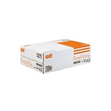 （まとめ） TANOSEE PPC用紙 Pure White A3 1箱（1500枚：500枚×3冊） 【×10セット】