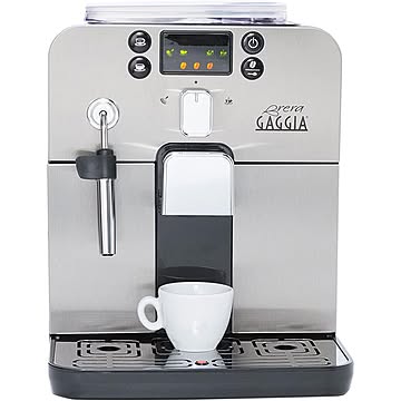 ガジア 全自動コーヒーマシン ブレラ 1.2L 8杯用 SUP037RG シルバー