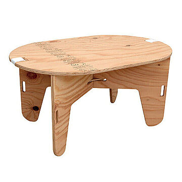 ヨカ YOKA オーバルテーブル ウレタン塗装済み Oval Table