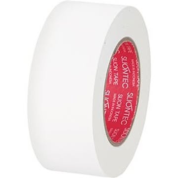 （まとめ） スリオンテック 布粘着テープ マットクロス 50mm×25m 白 334542シロ 1巻 【×5セット】