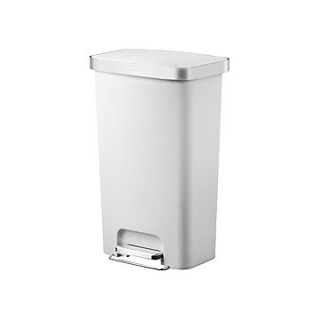 ゴミ箱 45L おしゃれ 分別 ワイド ごみ箱 蓋付き キッチン 45リットル対応 ペダル式 キャスター付き 6266-45