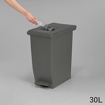 新輝合成 密閉ペダルダストボックス 30L 