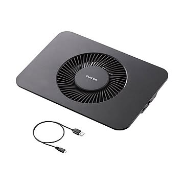 エレコムノートPC用クーラー静音・強冷タイプ 15.4~17インチ対応 SX-CL21LBK 1台