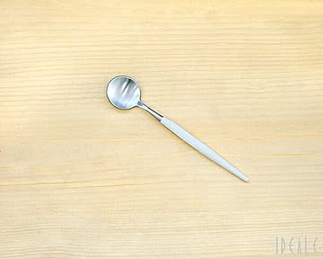 クチポール ゴア ホワイト モカ/エスプレッソスプーン Cutipol GOA