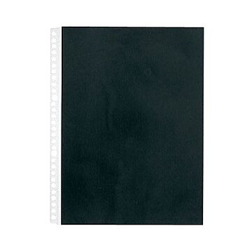 （まとめ）キングジム カラーベースポケットA4タテ 2・4・30穴 黒 103CP 1パック(10枚) 【×20セット】