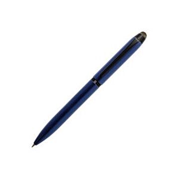 （まとめ）三菱鉛筆 JETSTREAMスタイラス3色BP SXE3T ネイビー【×2セット】