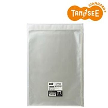 （まとめ）TANOSEE CPP袋 A4ワイド用フタ・テープ付 240×330+40mm 100枚入×5パック