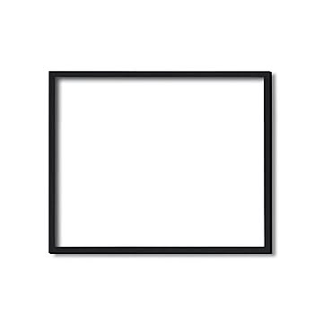 デッサン額縁/フレーム 【半切サイズ 545×424mm】 ブラック(黒) 壁掛けひも付き 化粧箱入り 5767