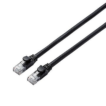 【5個セット】エレコム LANケーブル/CAT6A/スタンダード/2m/ブラック LD-GPA/BK2X5 管理No. 4589453002459