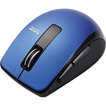 エレコム BlueLEDマウス/Bluetooth4.0対応/5ボタン/ブルー M-BT20BBBU