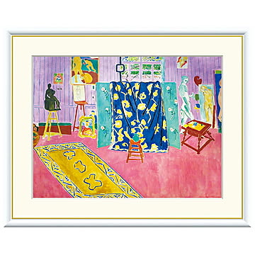 額絵 バラ色のアトリエ アンリ・マティス 61x49.5cm 三幸