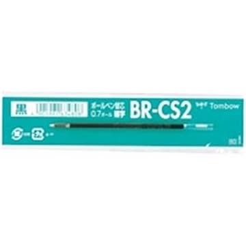 (業務用50セット) トンボ鉛筆 ボールペン替芯 BR-CS233 黒 10本 ×50セット